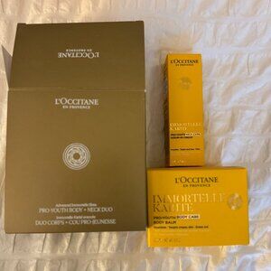 L'OCCITANE Immortelle Body Balm & Neck Serum Gift Set - $140 Value